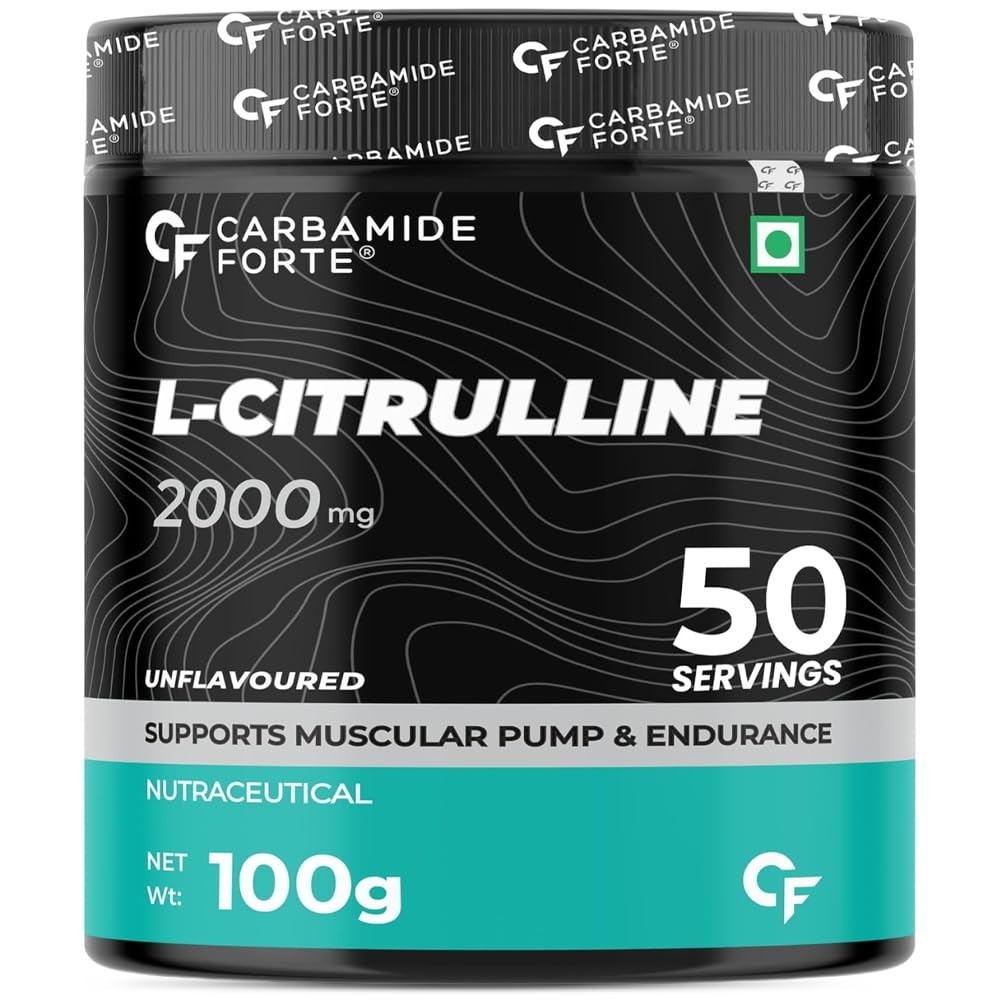 L Citrulline Malate Powder | Boosts Nitric Oxide, Pre Workout Supplements