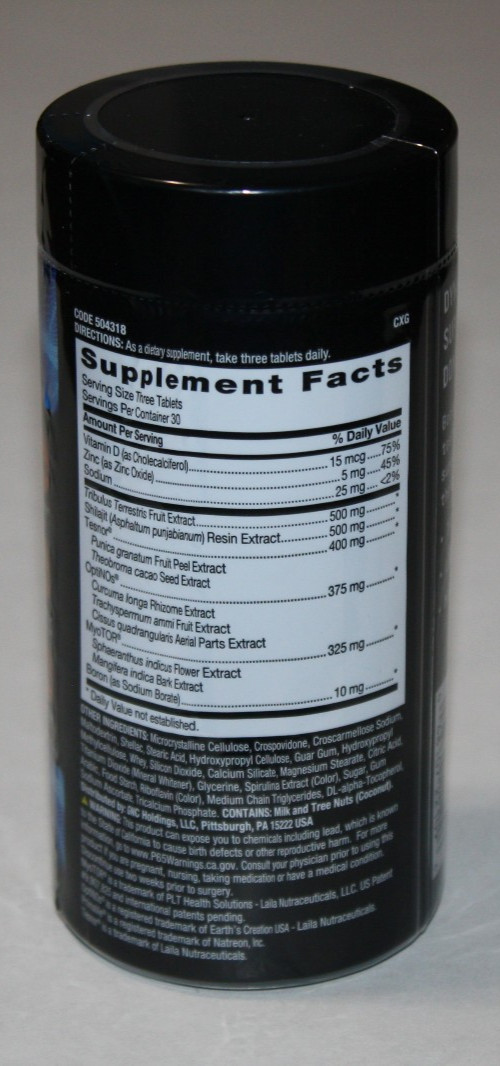 GNC / Beyond RAW – DTF Dynamic Testostereone Formula – 90 Tablets – Exp 04/27