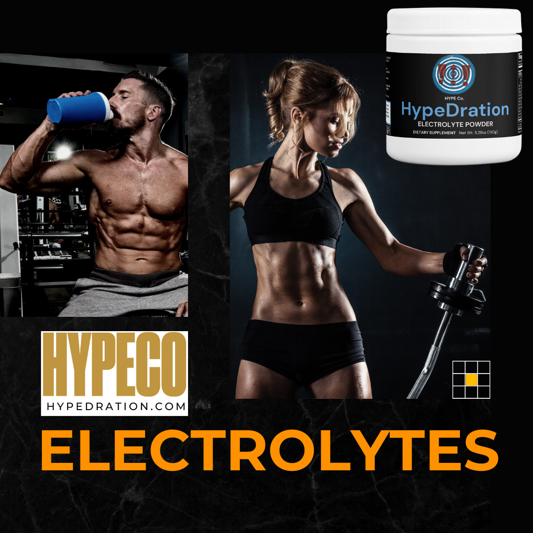 HYPECO HypeDration Lychee Berry Electrolyte Powder Keto Hydration Low Sugar