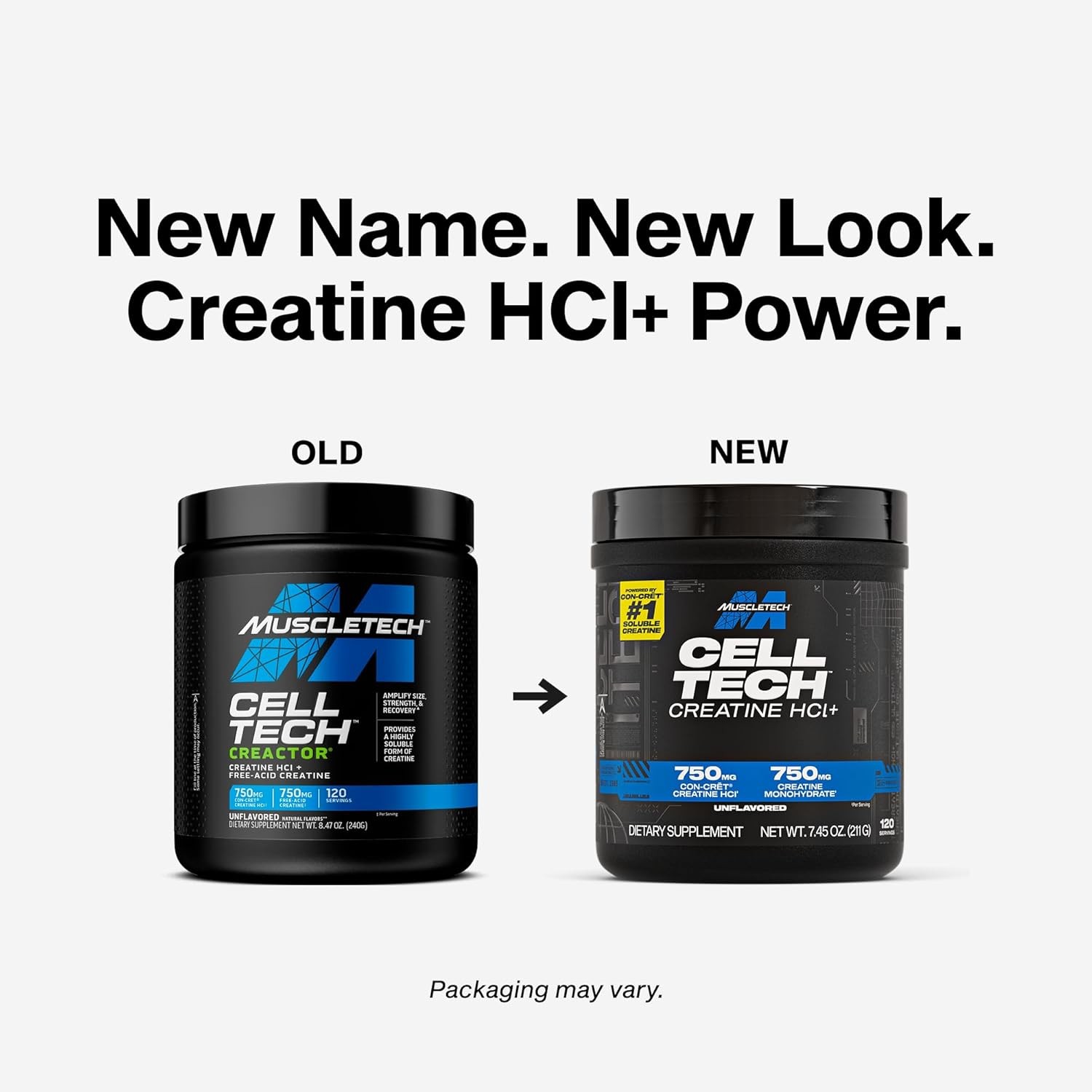 Cell-Tech Creactor Creatine Hcl Powder | Post Workout Muscle Builder for Men & W