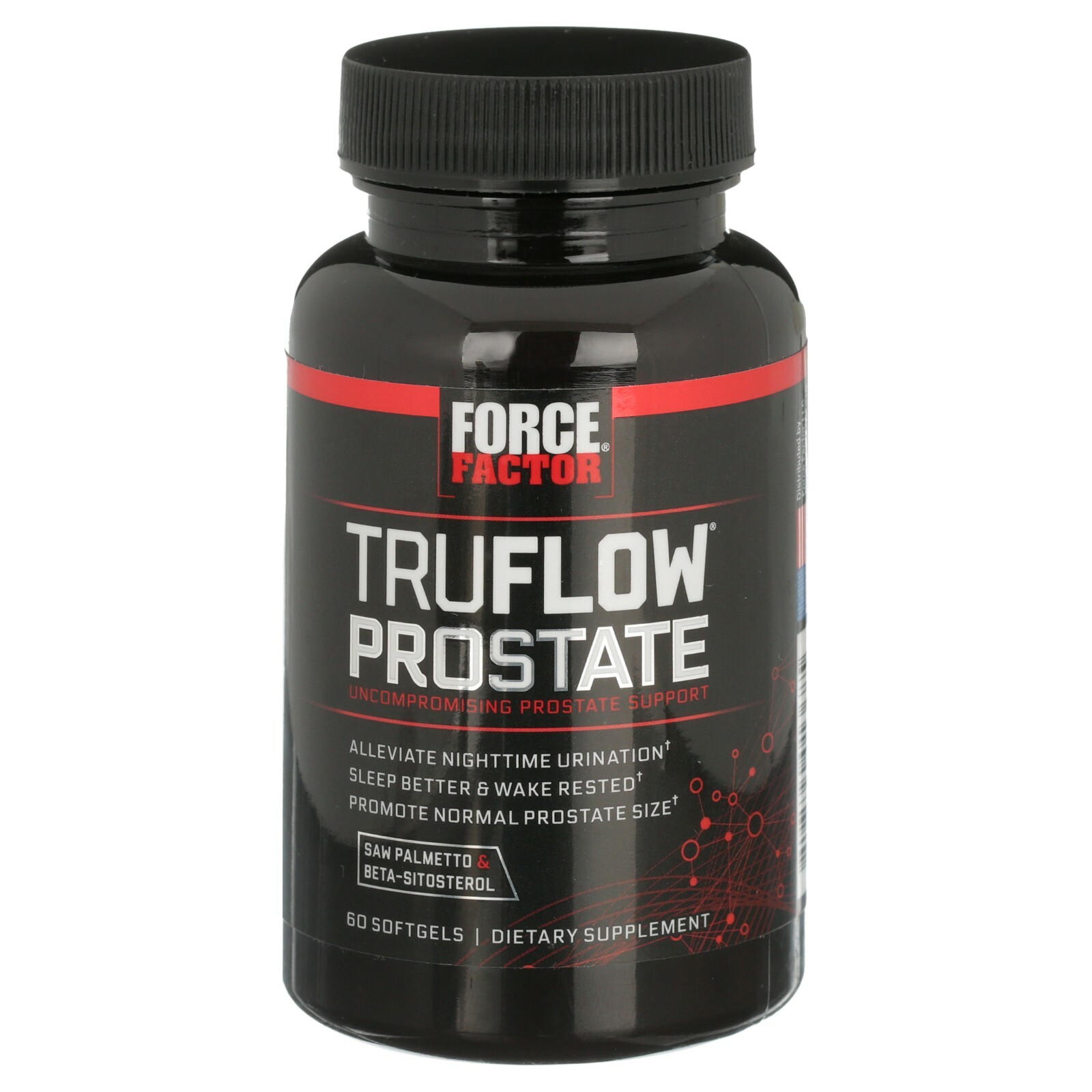 Force Factor TruFlow Prostate Health Support Supplement Men – Beta Sitosterol