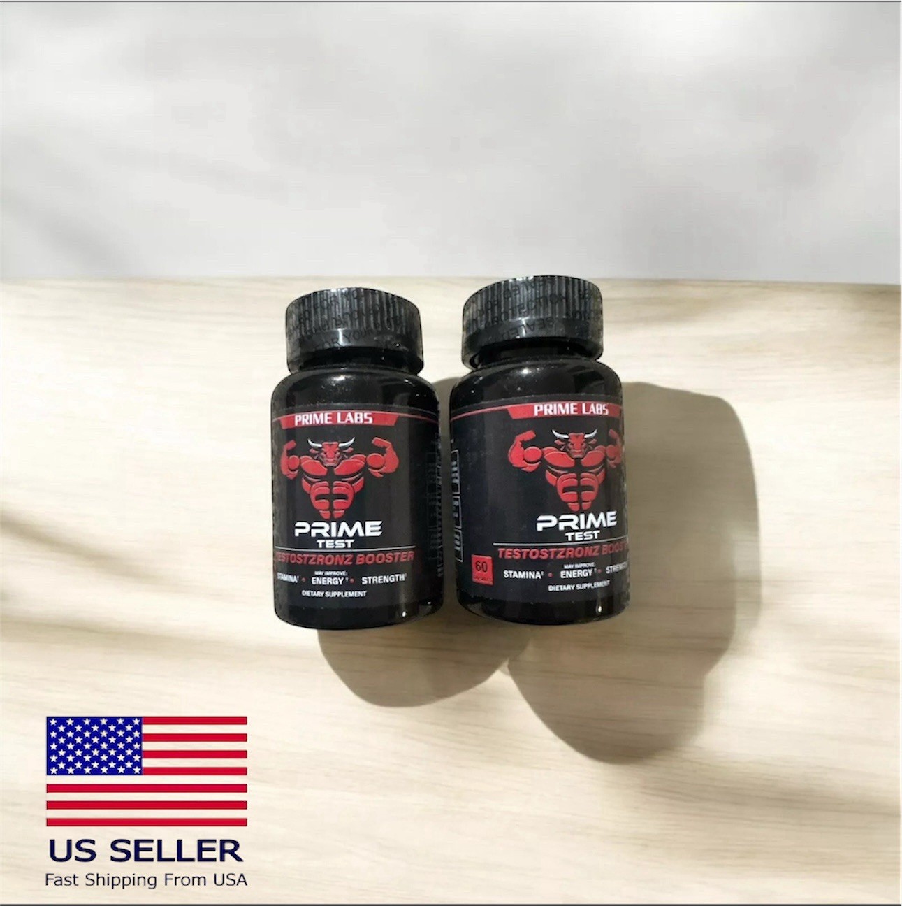 Prime Labs – Men’s Test Booster – Natural Stamina Endurance and Strength Booster