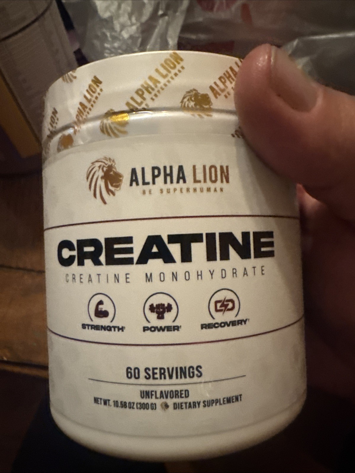 Alpha Lion Creatine Unflavored 60 Servings