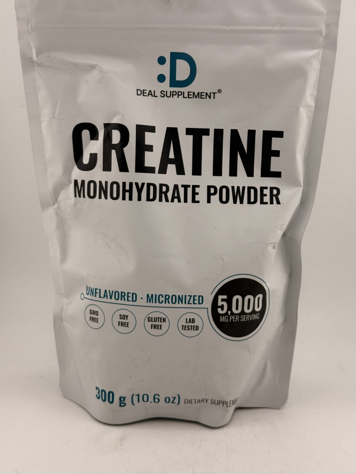 Instant Creatine Monohydrate Powder, 5g Per Serving – 10.6oz 7/27