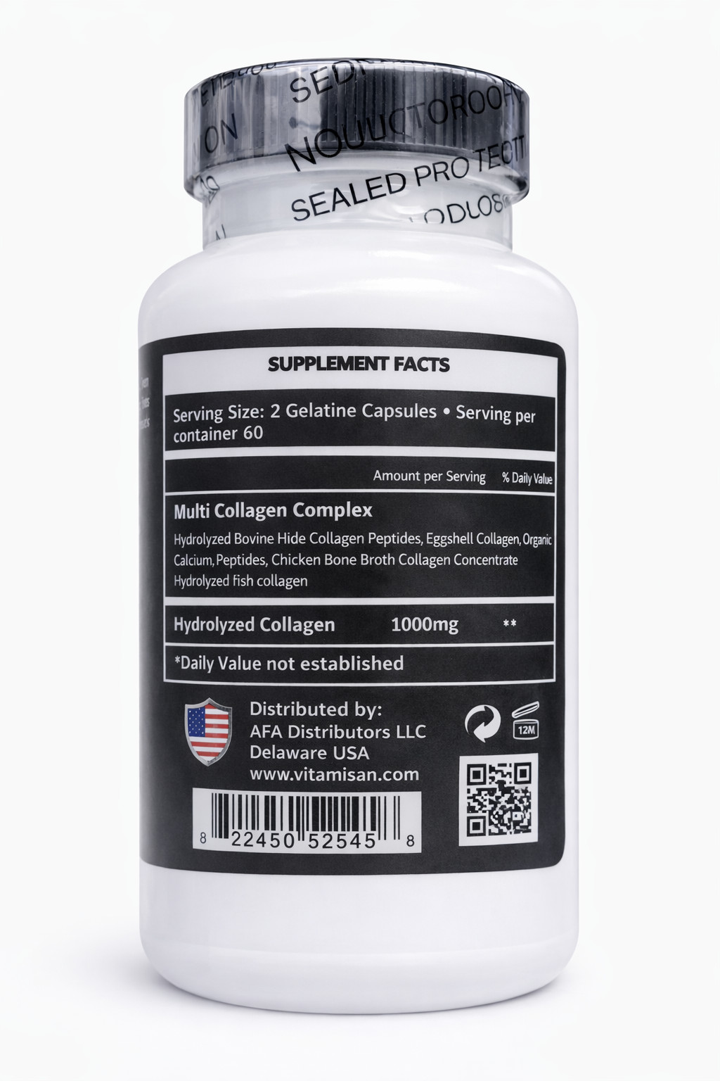 Supplements PILLS Collagen for Healthy Skin, Joints, Hair & Nails 1-Pack 120 CAP