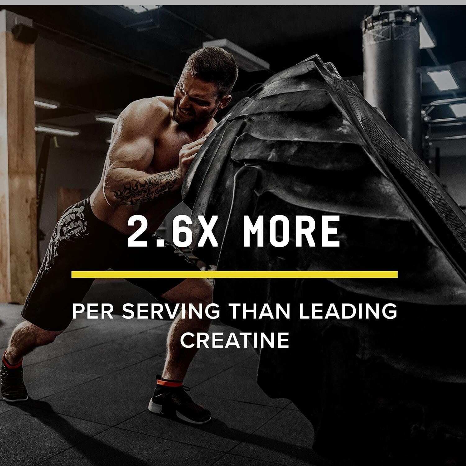 Creatine HCl Powder for Increased Muscle Strength – Gluten-Free & Sugar-Free