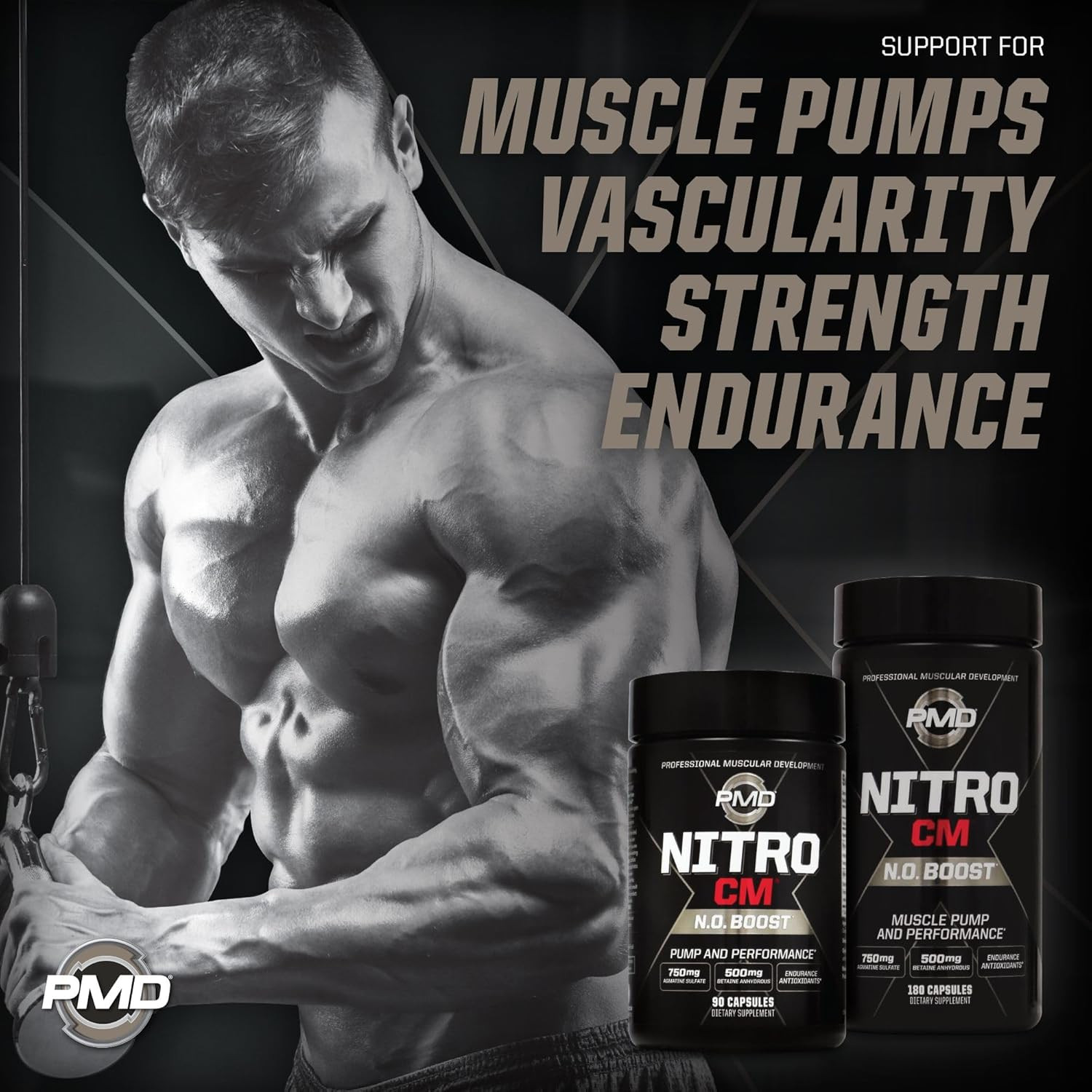 Sports Nitro CM Nitric Oxide with Agmatine Pre Workout Supplement – Muscle Growt