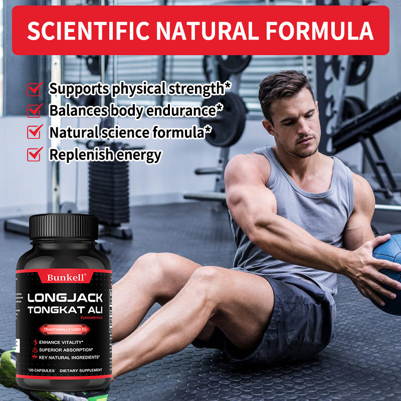Longjack 500 mg | Longifolia Root Extract | 30/60/120 Capsules