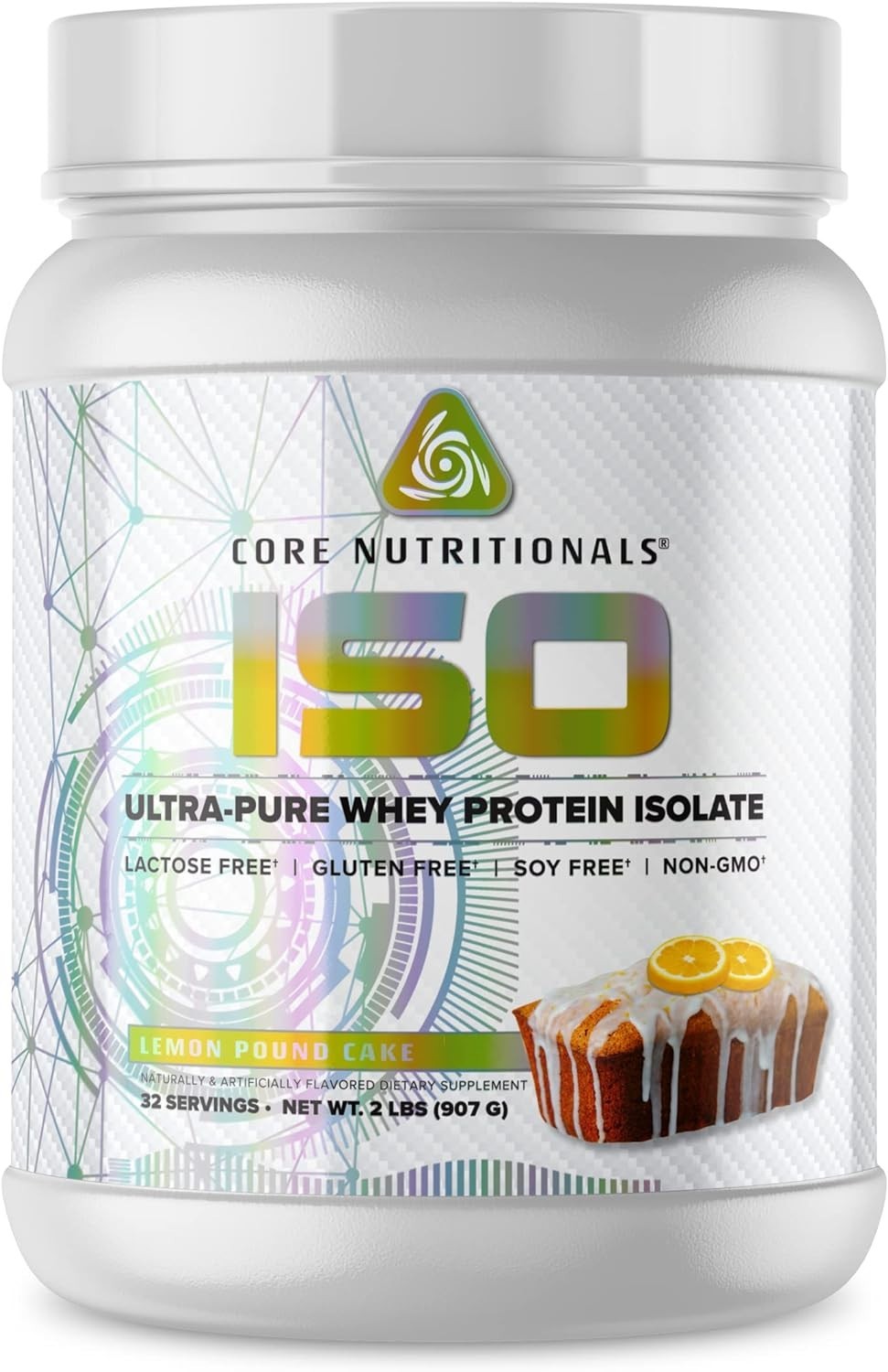 Core Nutritionals ISO Protein – 24gm Isolate Whey Protein- 2LBs – All Flavors