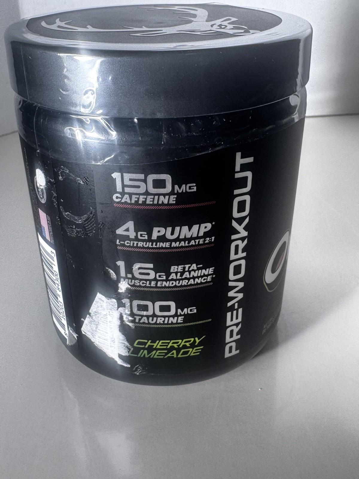 BUCKED UP OVERTIME CHERRY LIMEADE PRE-WORKOUT 30 SER. NEW Exp. 04/2028