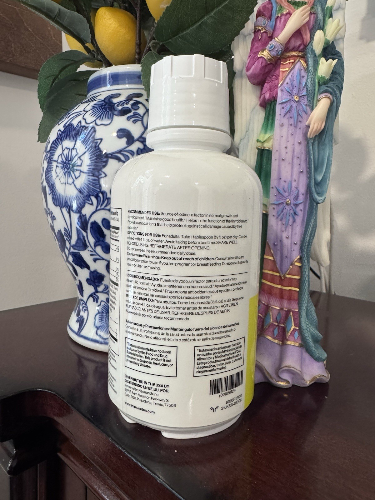 K-21 “NEW & IMPROVED” by IMMUNOTEC 16 fl.oz. BOTTLE.