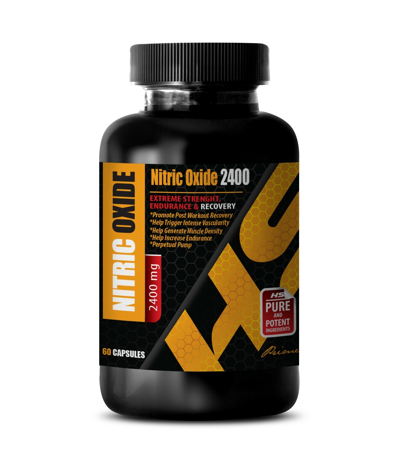 metabolism supplement – NITRIC OXIDE 2400 – nitric oxide complex – 1 Bottle