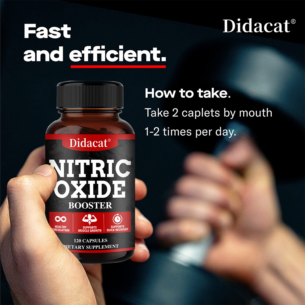 Nitric Oxide Booster – Supports Healthy Circulation And Improves Performance