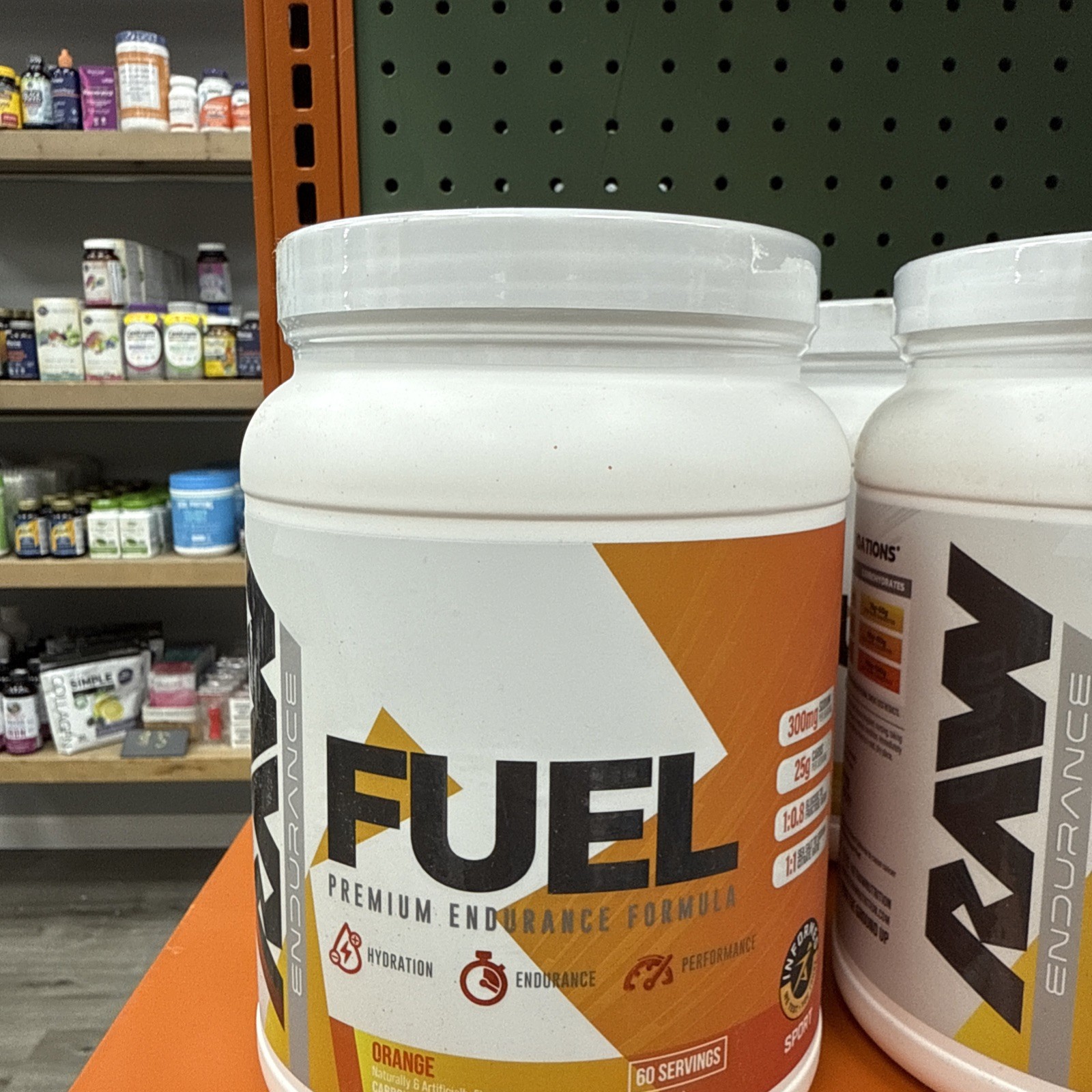 Raw Fuel Orange 60 Servings Supplement Powder