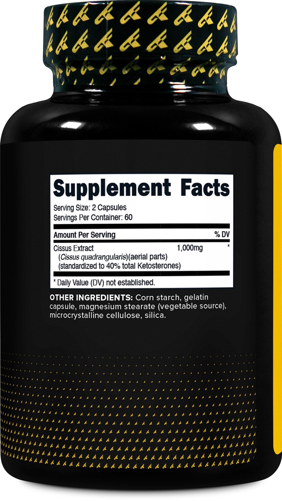 Primaforce Cissus Quadrangularis Extract, 120 120 Count (Pack of 1), Brown