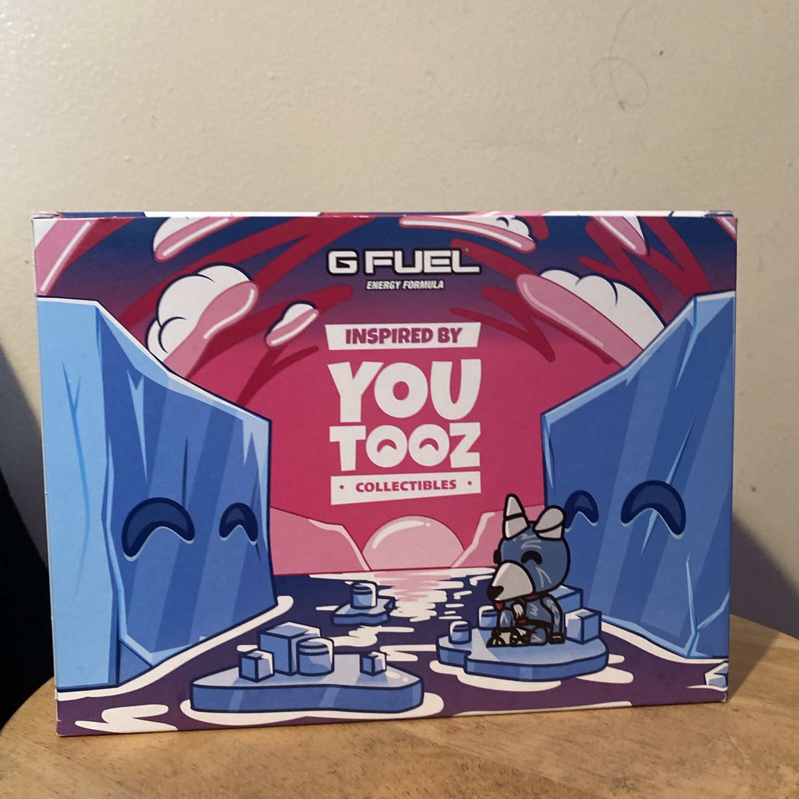 Gfuel Youtooz Collectors Box Blue Ice Tub Limited Edition New In Box Rare