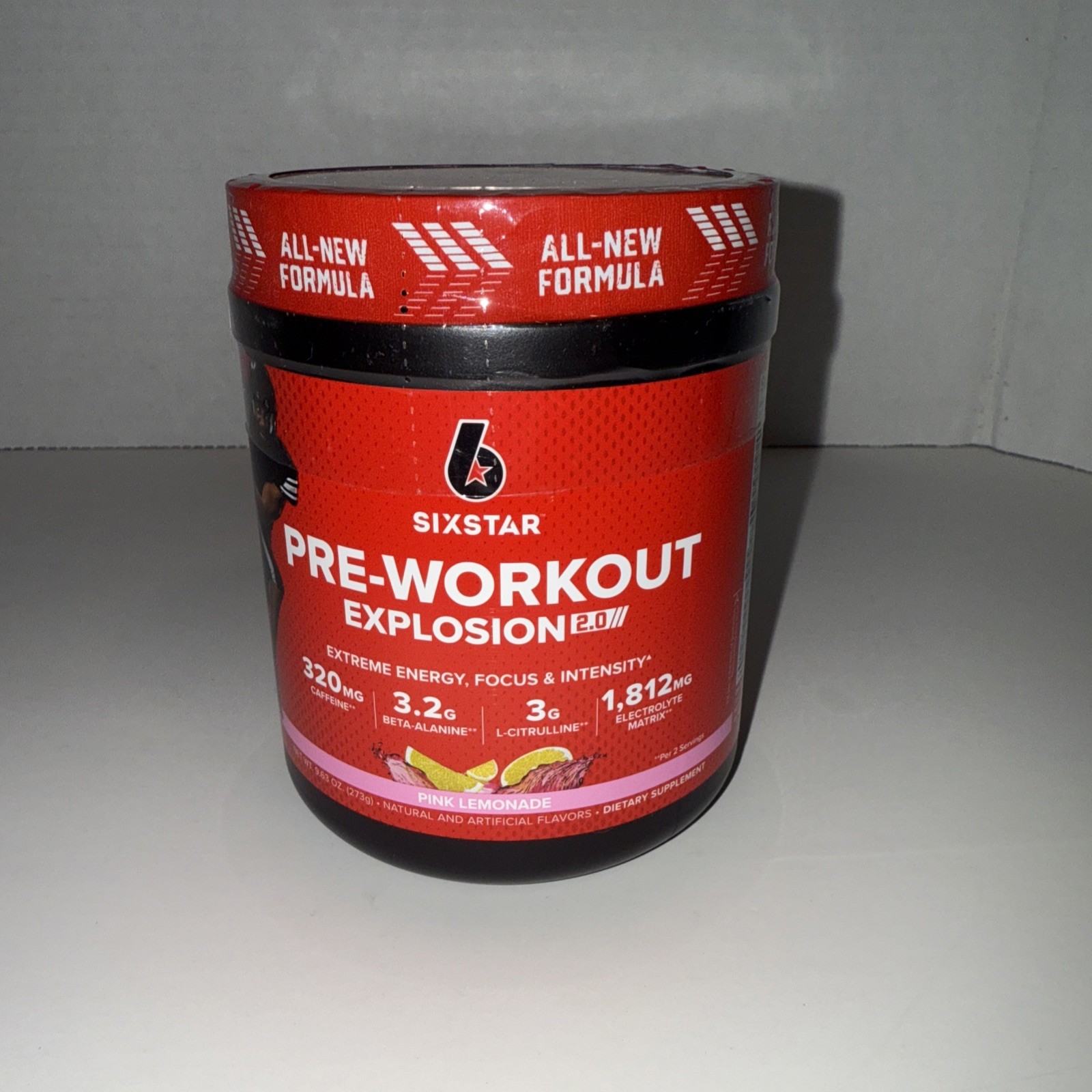 Pre-Workout Explosion 2.0, Pink Lemonade , 9.63 oz (273 g)