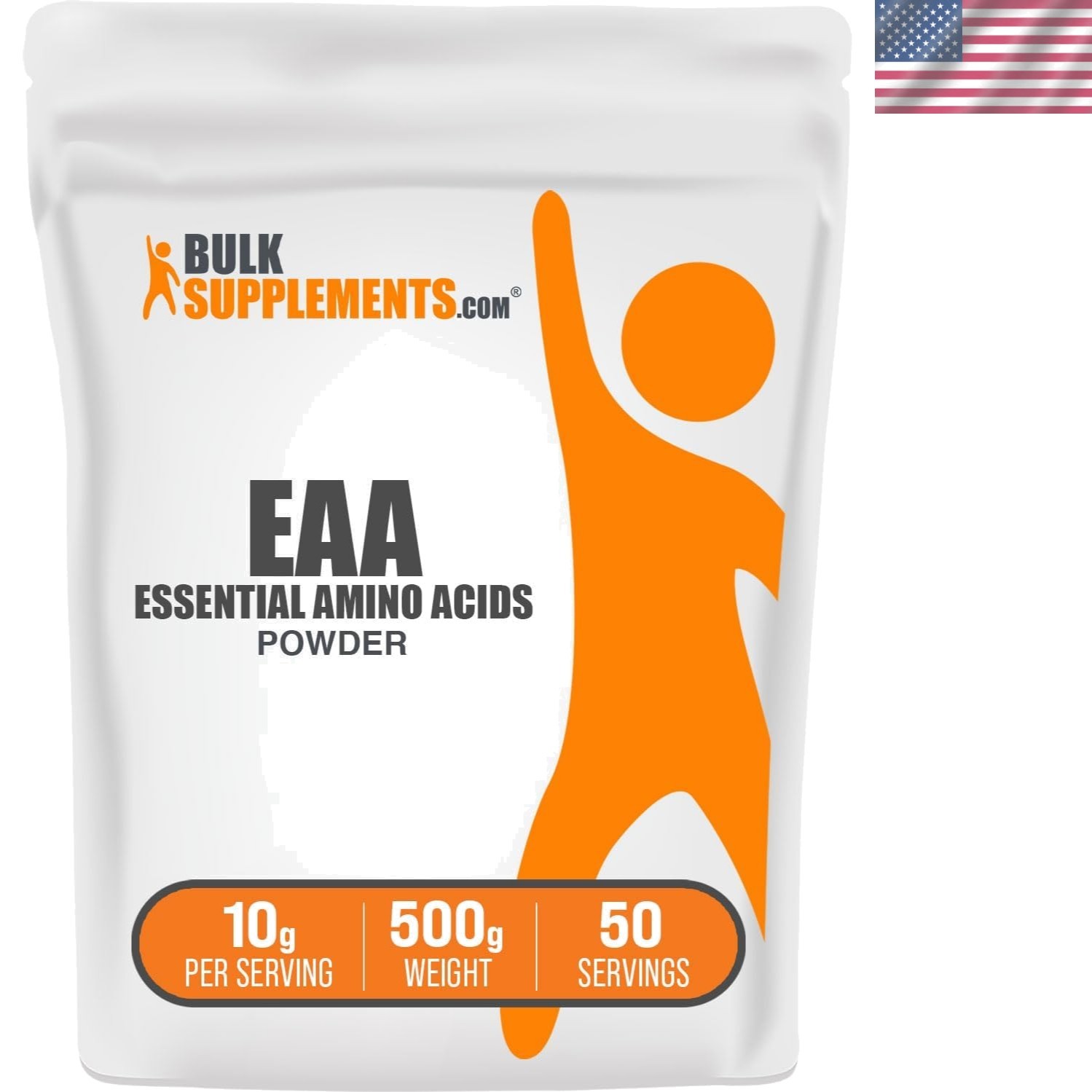 500g Essential Amino Acids Powder – 10g per Serving, Performance Boosting EAA