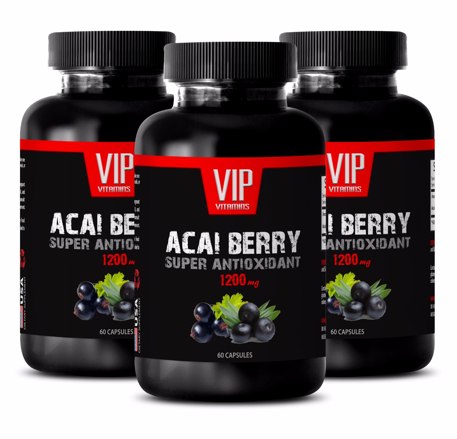 Loose weight fast pills ACAI BERRY 1200 SUPER ANTIOXIDANT Anti aging products 2B