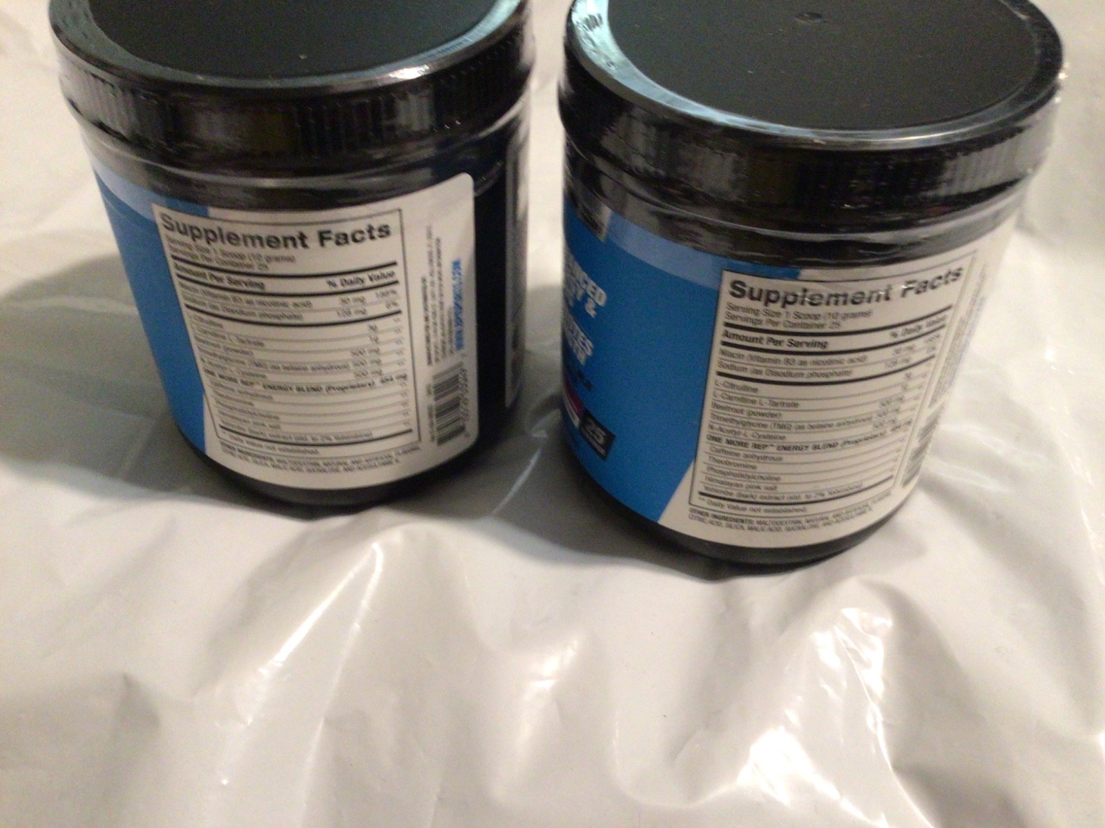 2-packs BPI Sports ONE MORE REP -BERRY SPLASH Legendary 1.M.R Perform -EXP: 5/27