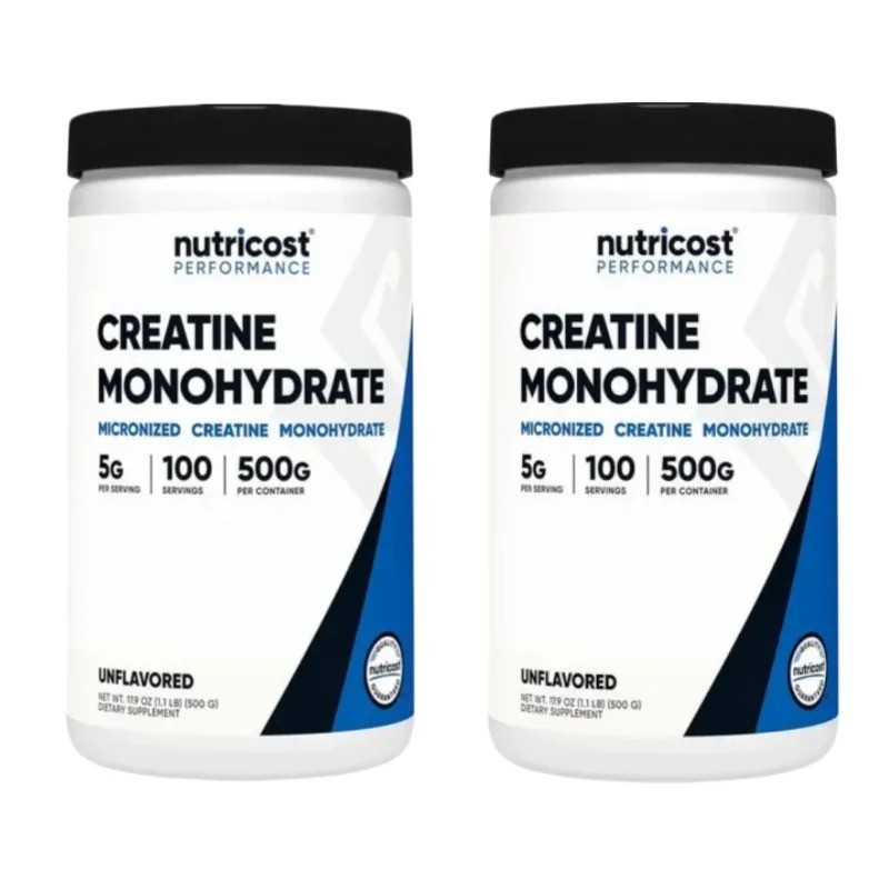 Nutricost Pure Creatine Monohydrate 500 Gram Powder