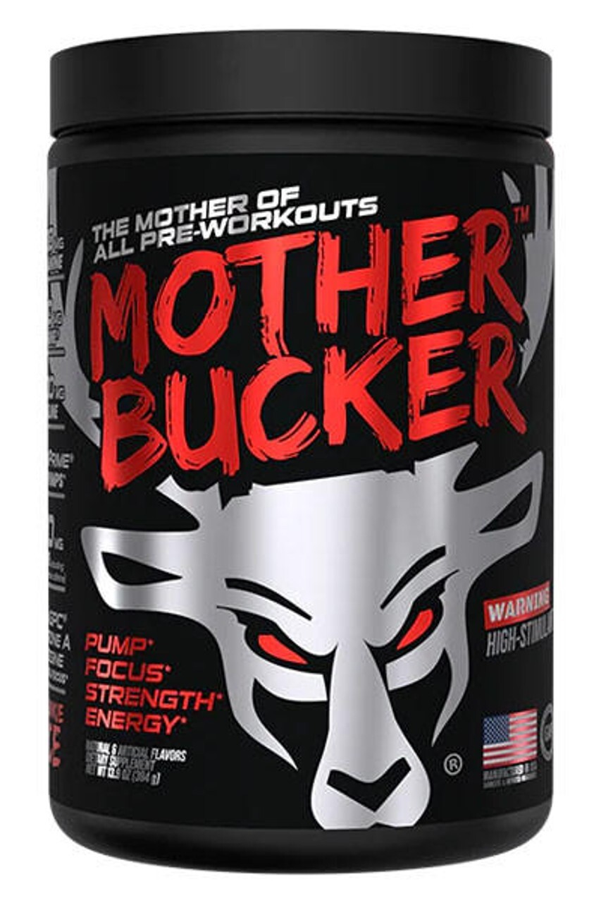 Bucked Up Mother Bucker Mother of All Pre-Workouts 20 Servings 5 Great Flavors