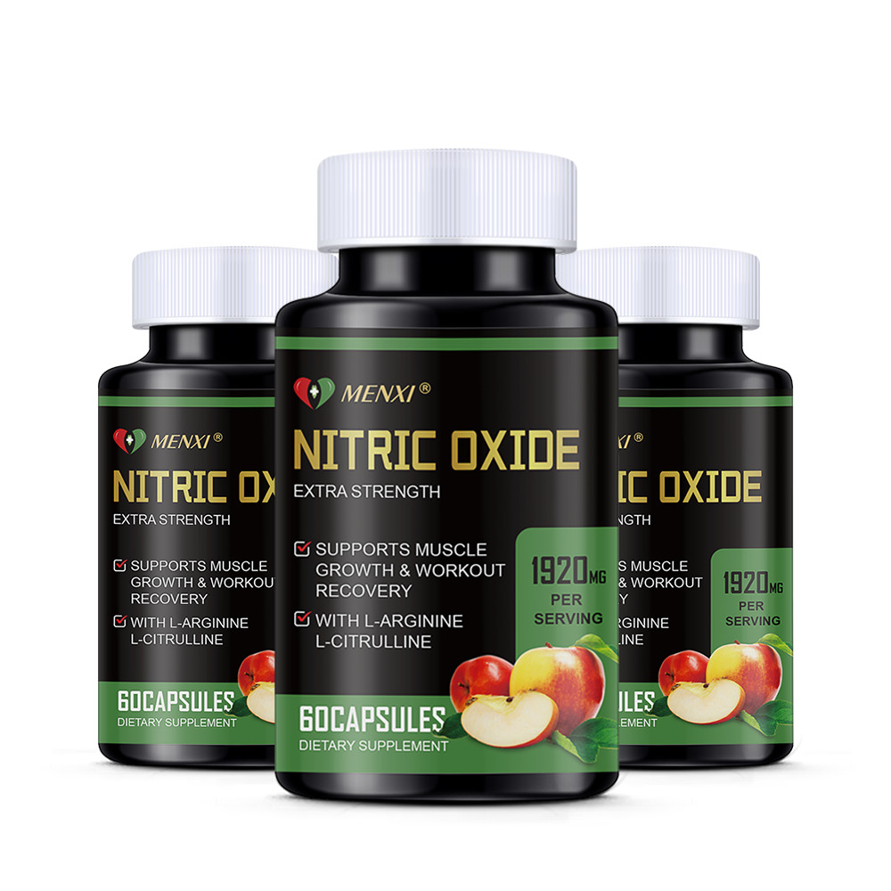 Extra Strength Nitric Oxide & Circulation Booster | L-Arginine, L-Citrulline