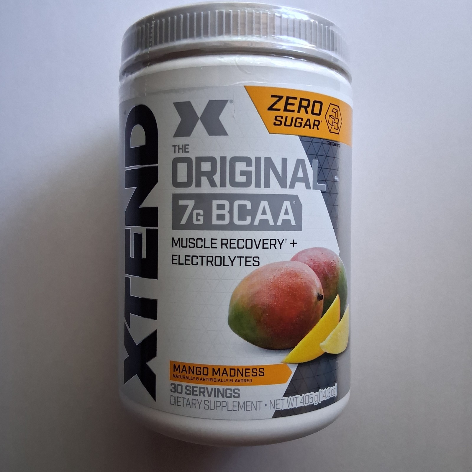 Xtend Original BCAA Powder, Mango Madness Flavor, 14.3 OZ, 30 Servings