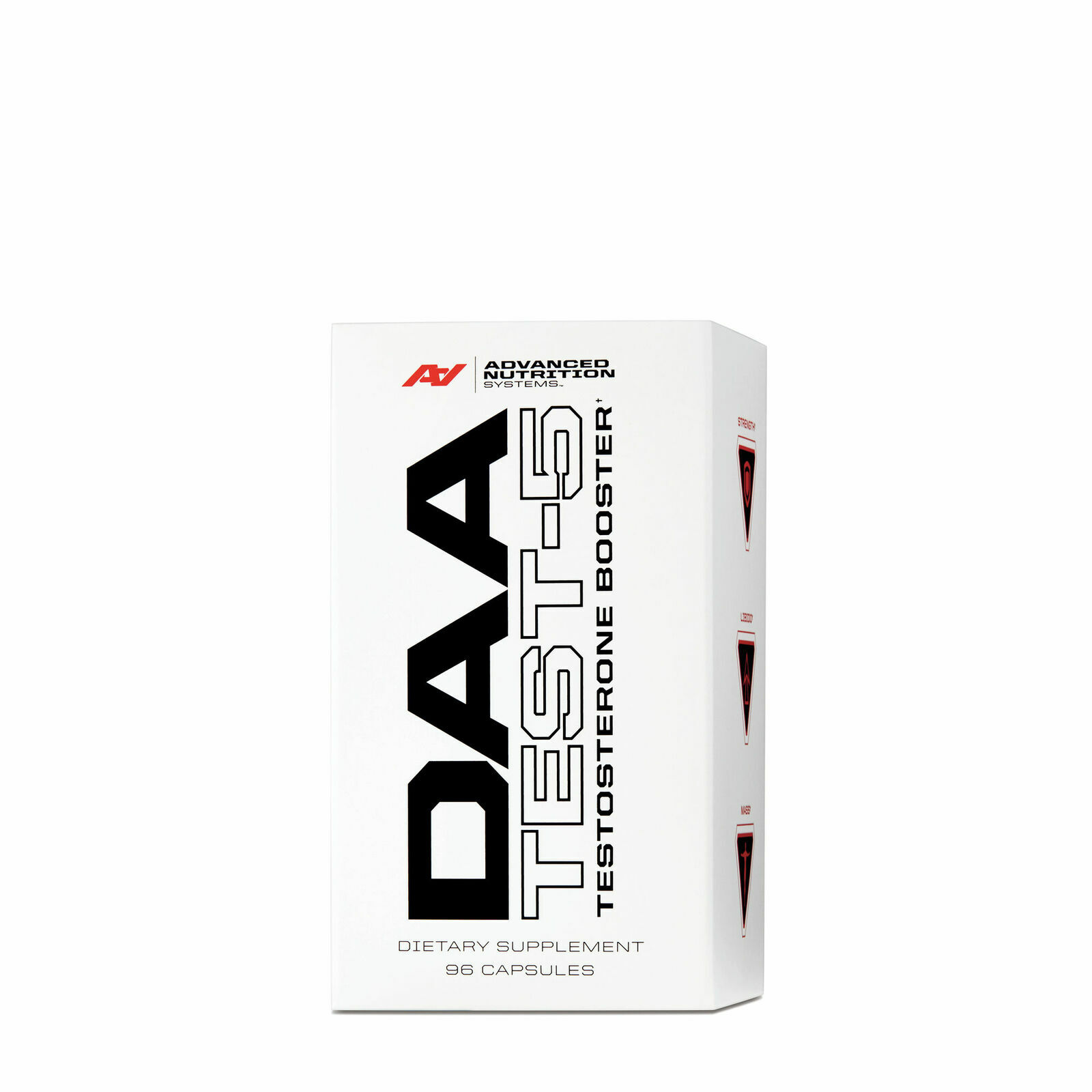 DAA TEST-5 – Testosterone Boost, Strength, Libido, Energy | 192 caps (2 Bottles)