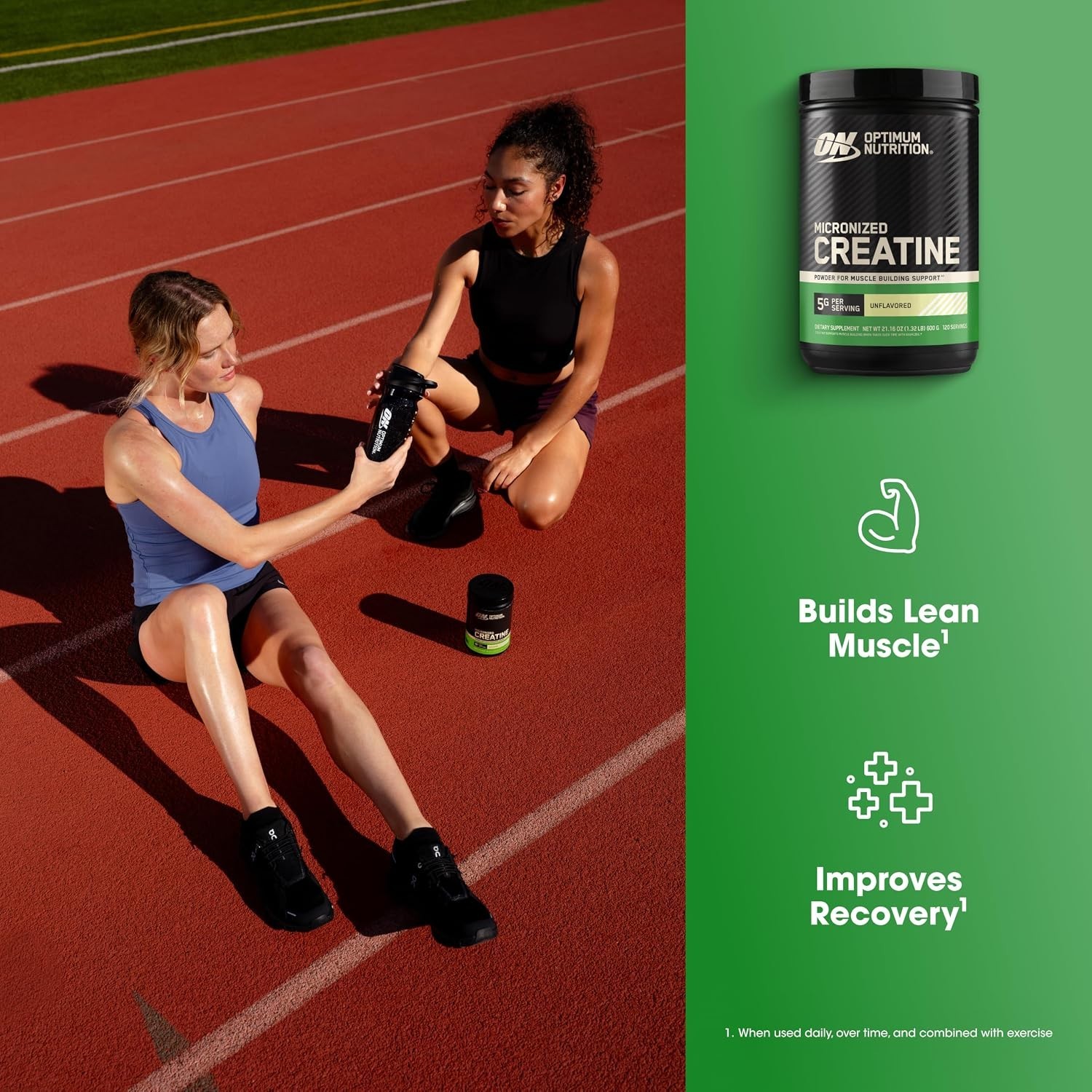 Creatine, Micronized Creatine Monohydrate Powder, Supports Strength & Recover…
