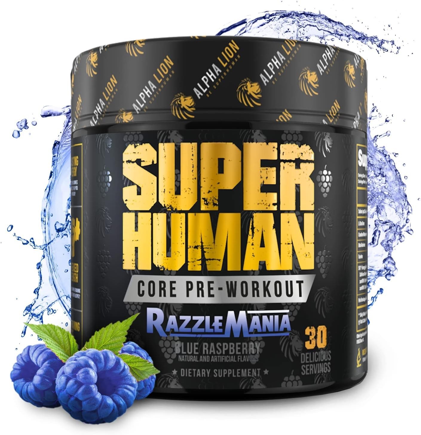 Core Pre Workout w/Creatine for Performance, Beta Alanine for Muscle, Powder,…