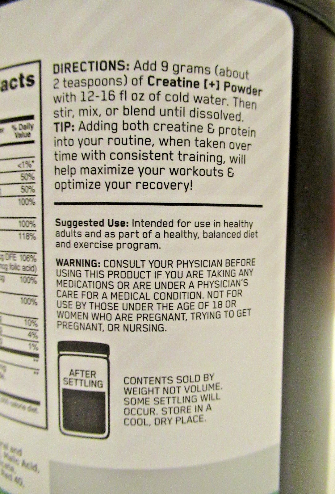 Optimum Nutrition Creatine Plus – Orange Passionfruit 80 servings 1.58lbs