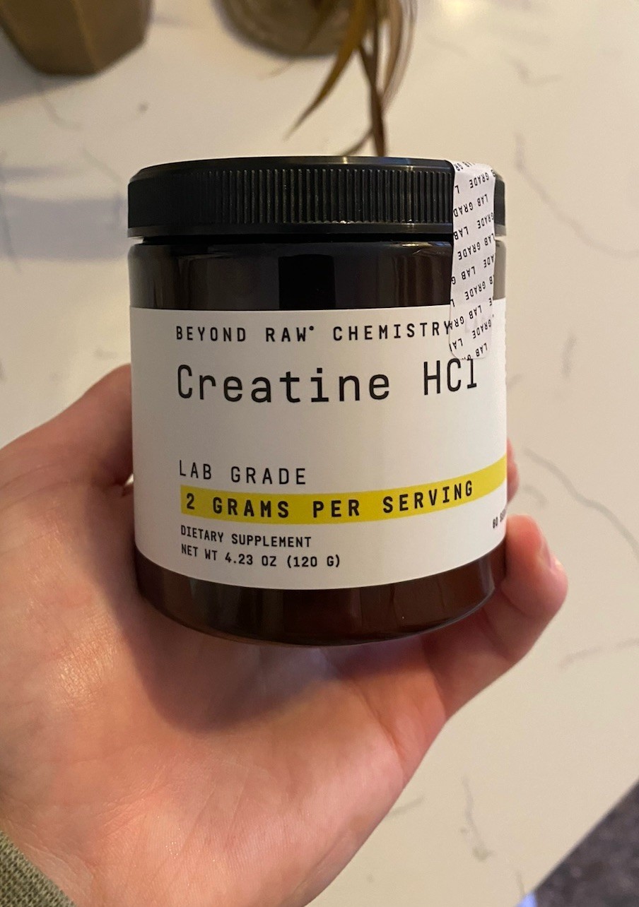 Beyond Raw Chemistry Labs Creatine HCl Powder – 60 Servings