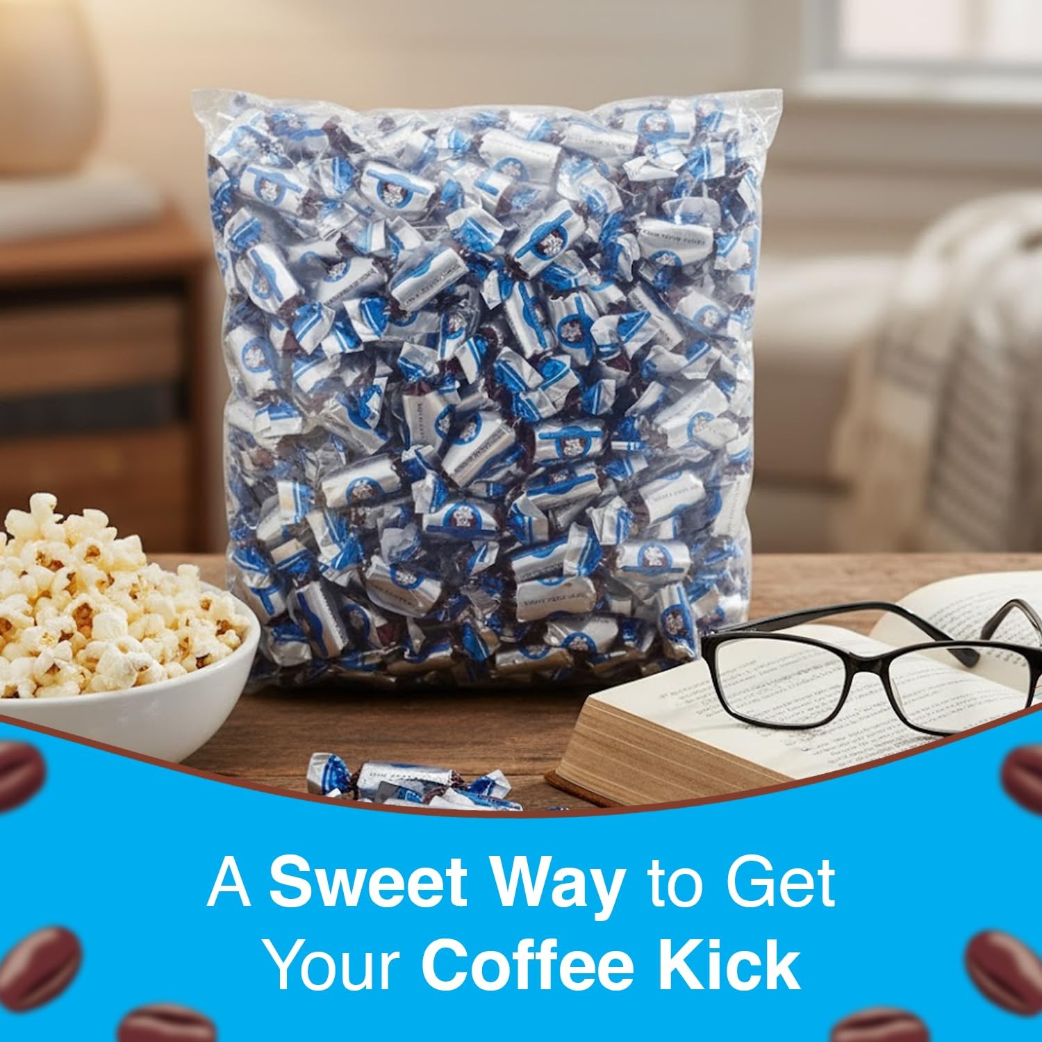 Coffee Rio Sugar Free Original Candy Bulk, 3 Pound (Pack of 1), Cream