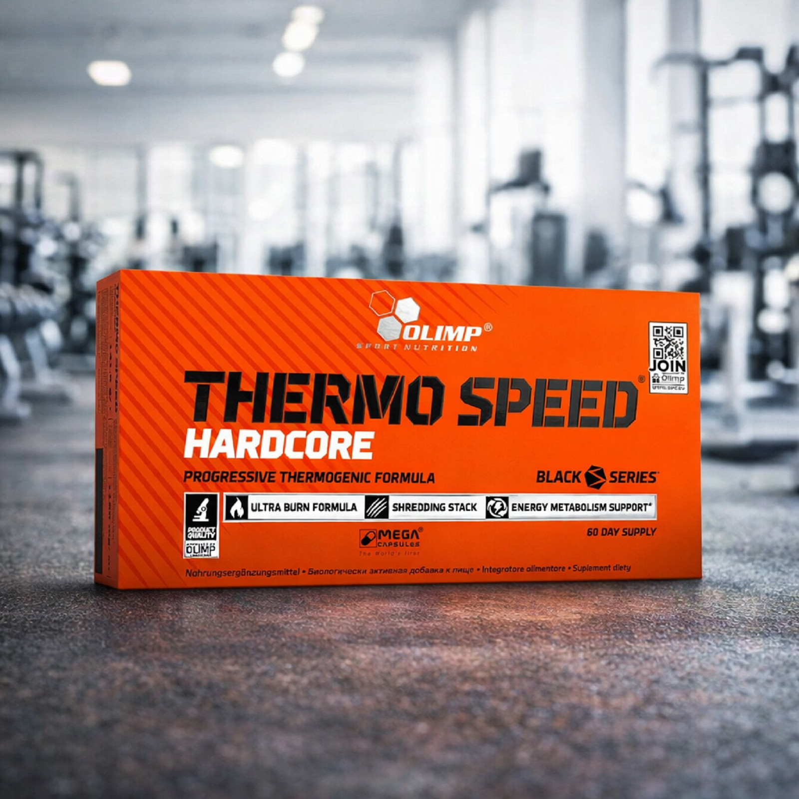 THERMO SPEED HARDCORE 60-240 CAPS – Thermogenic Fat Burner Weight Loss Slimming