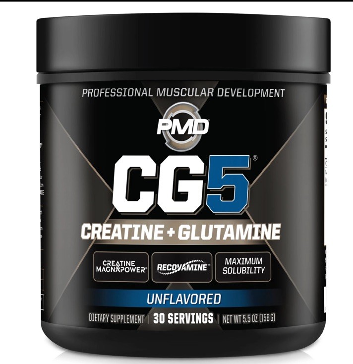 CG5 – Creatine/Glutamine Powder – Strength, Power & Recovery-Unflavored 30 serve