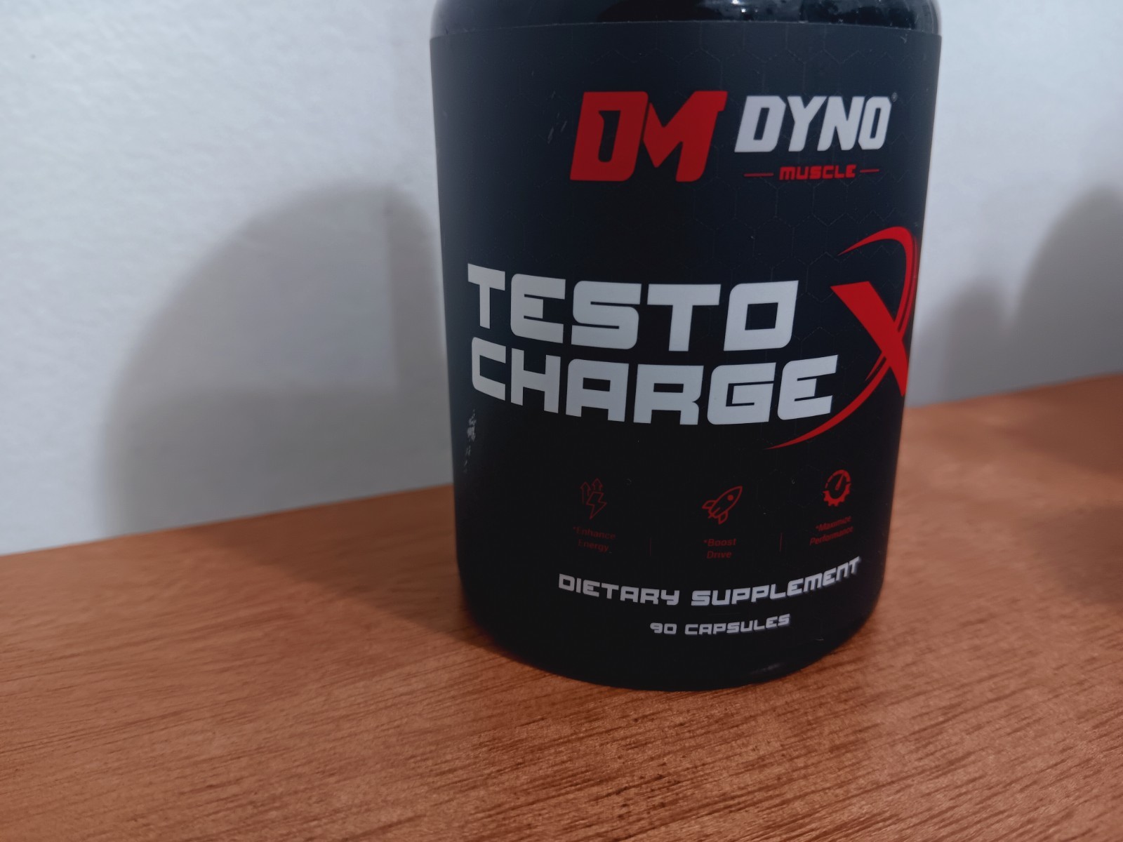 DYNO Muscle Testo Charge Energy Supplement Capsules 90,exp:19/08/2027
