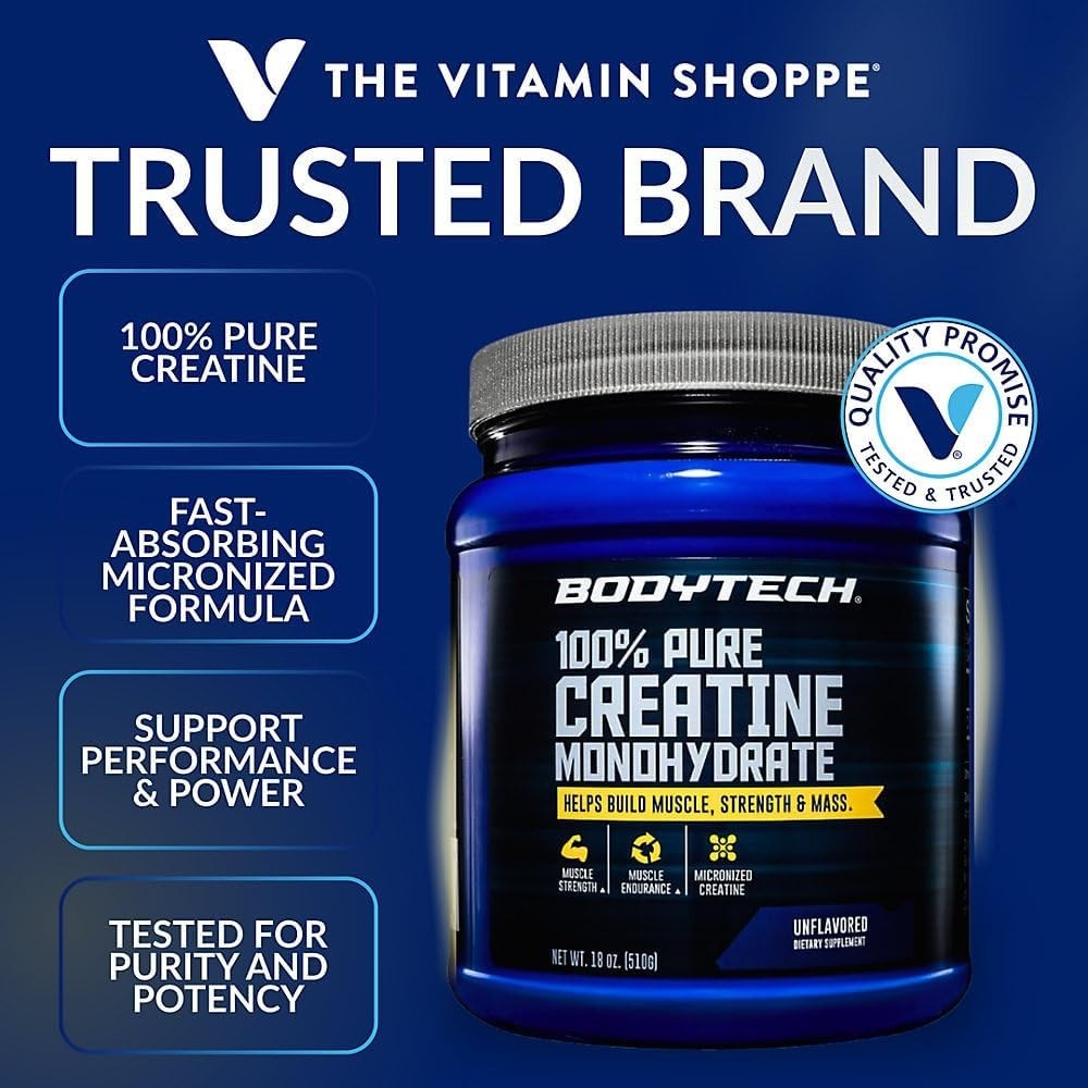 Creatine Monohydrate Powder for Improved Performance in Fitness Routines