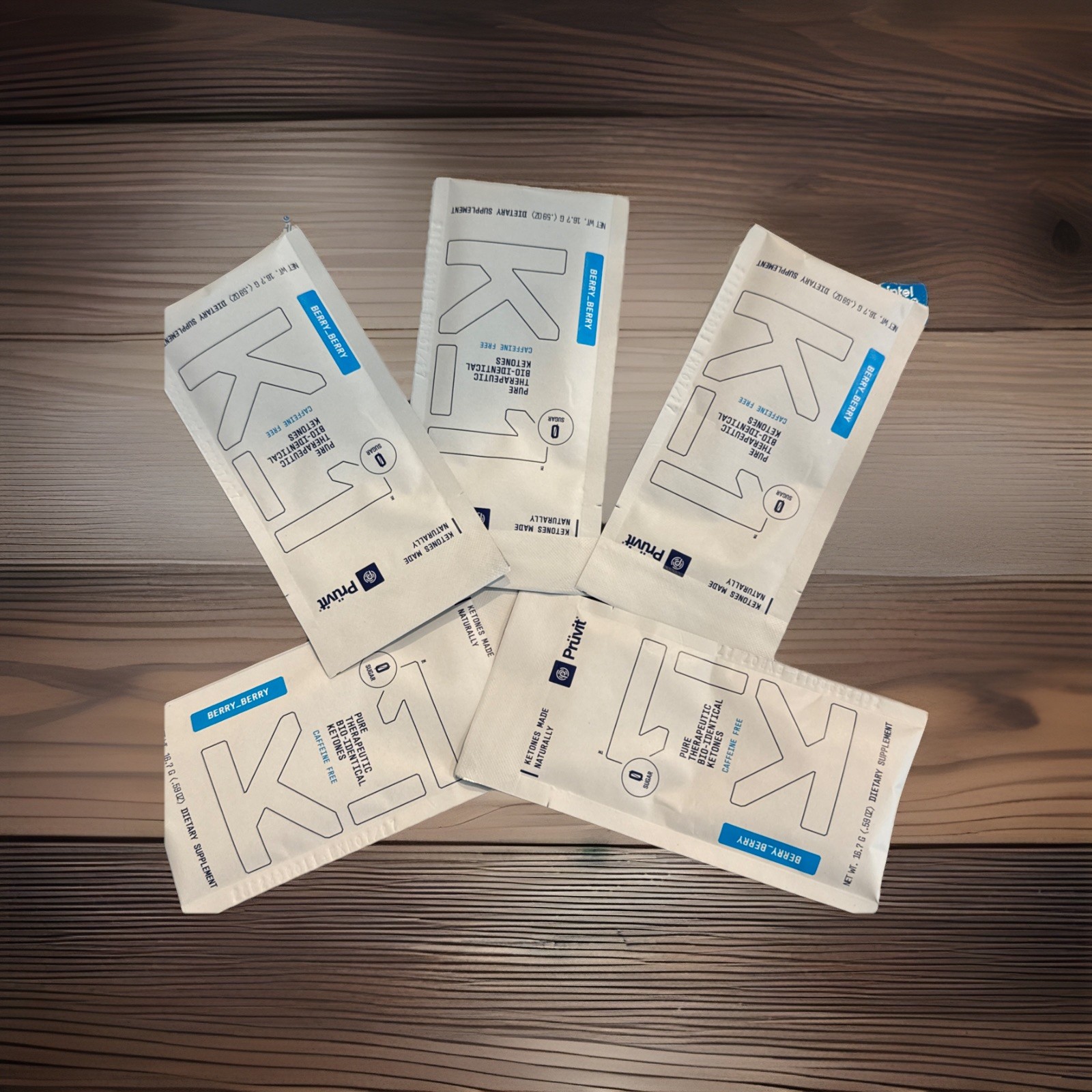 Pruvit Keto OS NAT Ketones K_1 BERRY BERRY CAFFEINE FREE 5 Pack! 2027 🔥