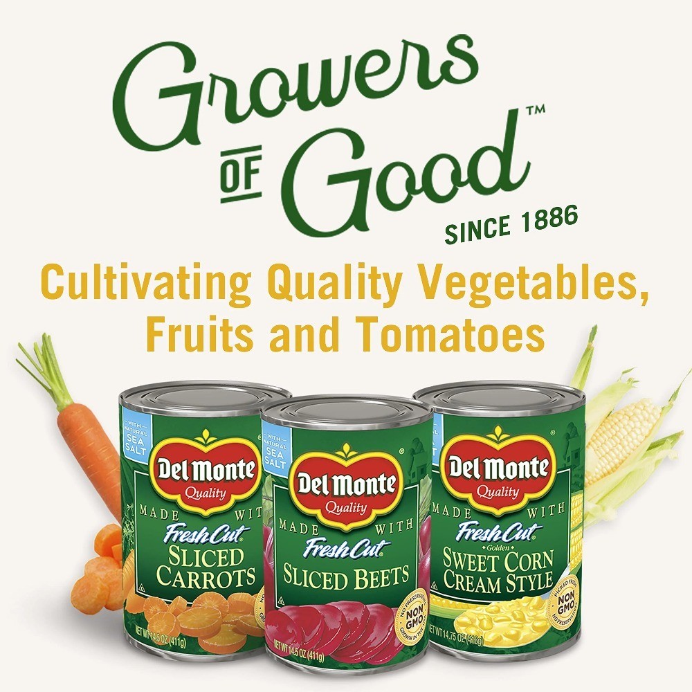 Canned Sweet Peas, 12 Pack of 8.5 oz Cans, Vegetables, Non-GMO, Great Value