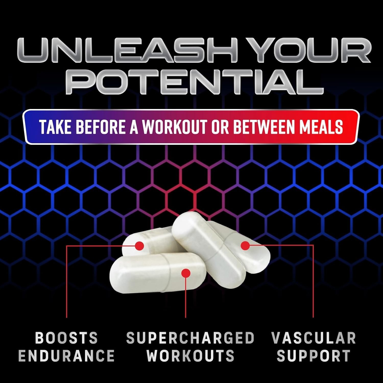 Nitric Oxide Booster Extra Strength 3000mg – L Arginine 3X Strength Nitric Oxide