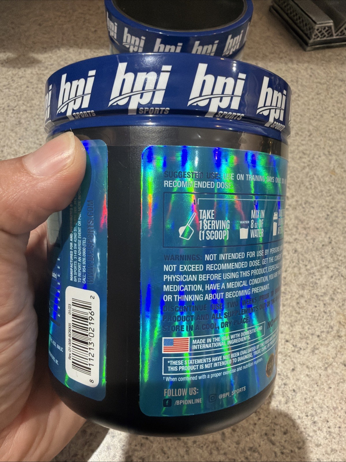 2x BPI Sports Best Creatine 300g Muscle Growth Snow Cone 50 Servings USA SHIP!