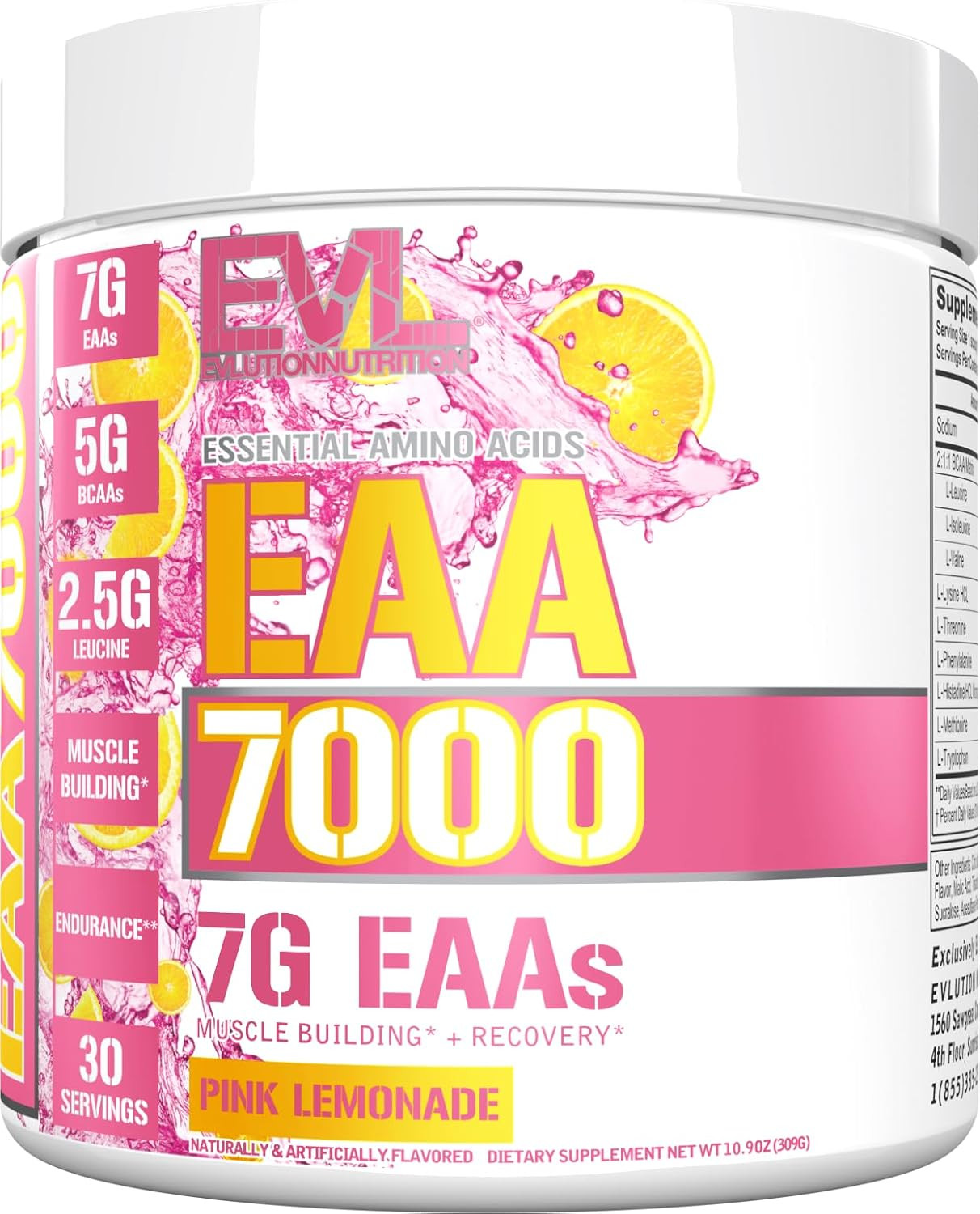 Eaas Amino Acids Powder – EAA Essential Amino Acids Pre & Post Workout Powder fo