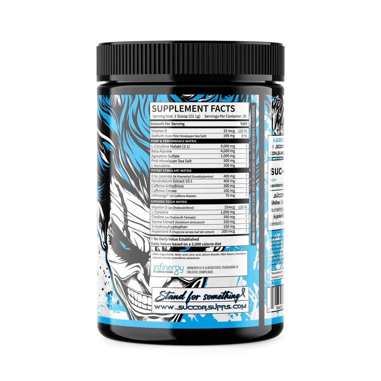 Mr. Mayhem by Succor Supps High Stim Euphoric Pre-Workout