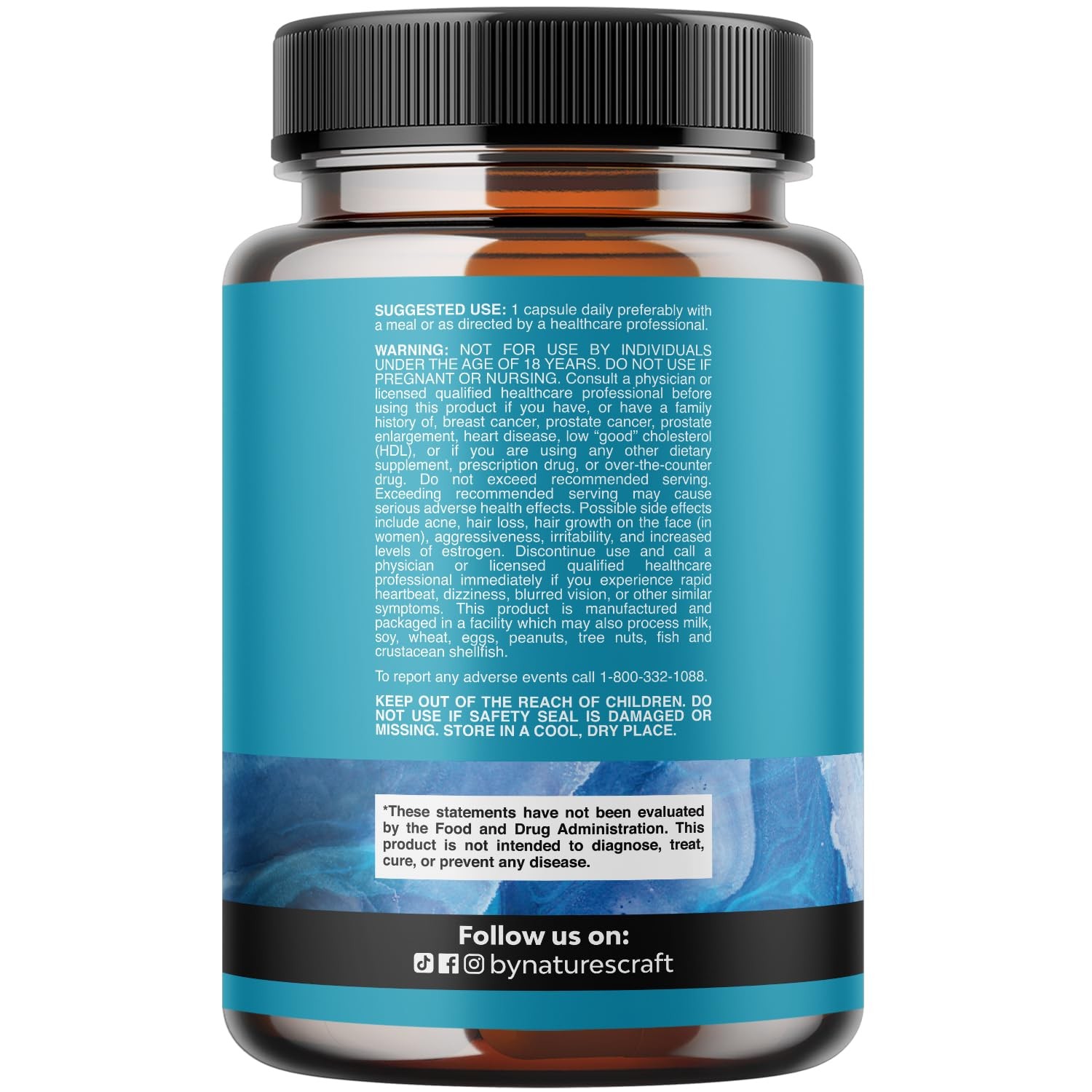 DHEA Supplement for Women & Men – Pure DHEA 50mg for Hormone Balance, Improves M