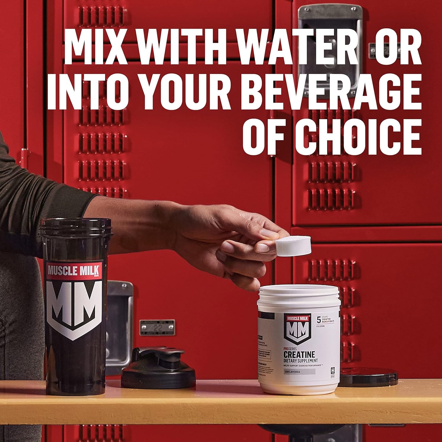 Muscle Milk Pro Series Creatine Powder Supplement, Unflavored, 1.1 Pound,…