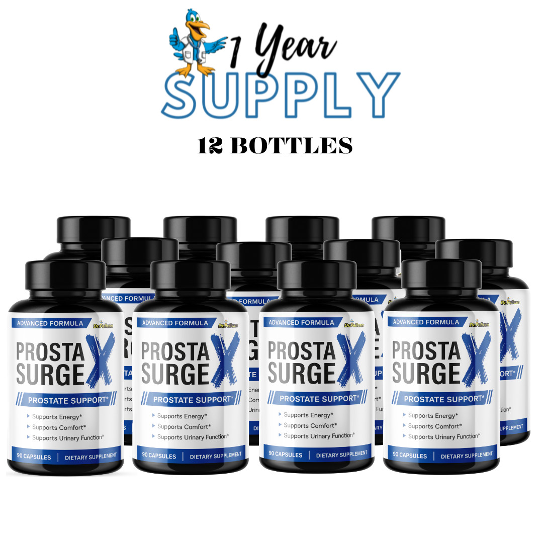 Prosta Surge X- Bodybuilding & Men’s Health Support- 12 Bottles- 1080 Capsules
