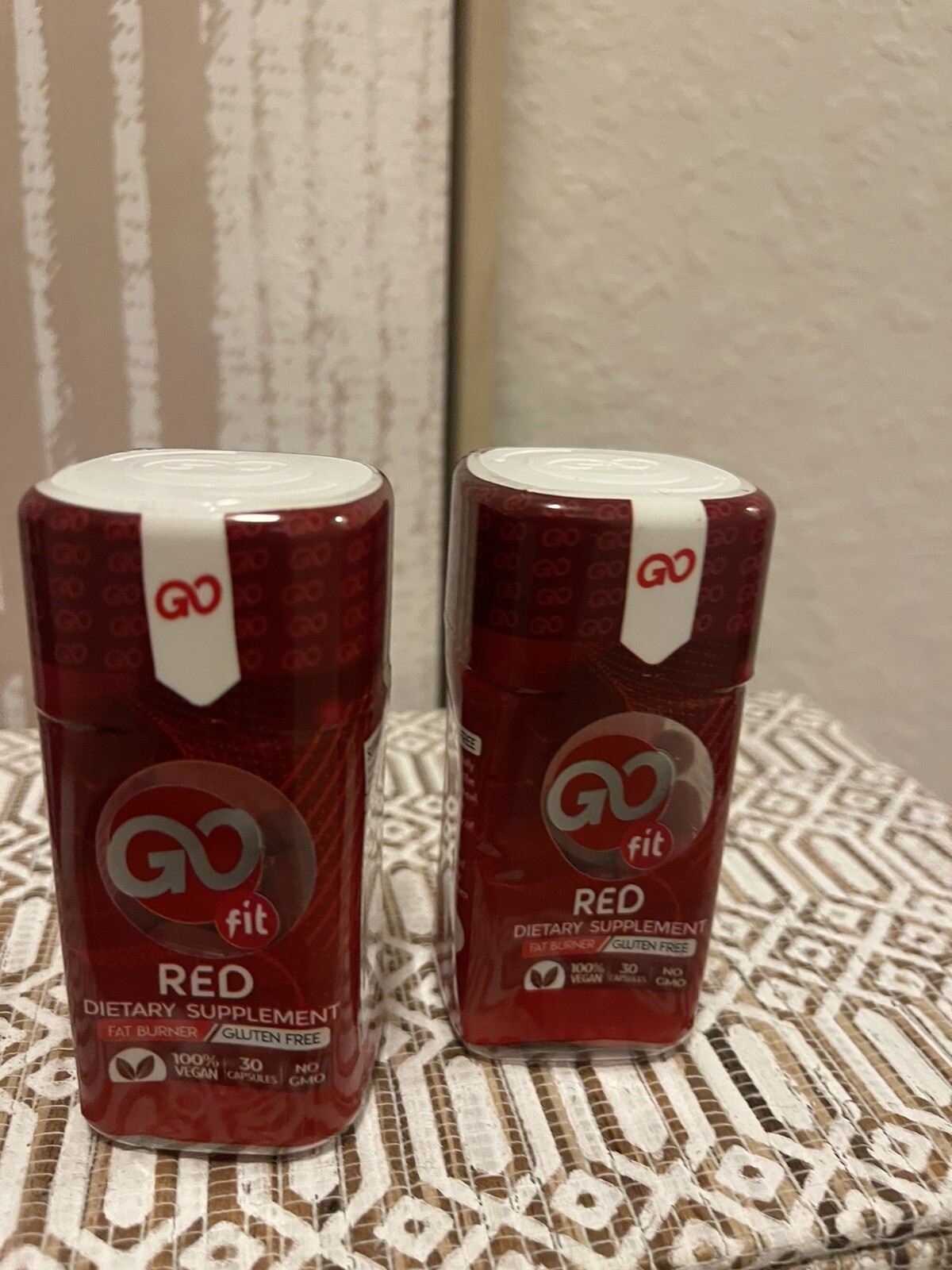 Go Detox O Gofit Red Fat Loss Suport X 2 Und- Pérdida De Grasa Y Energia Vegano