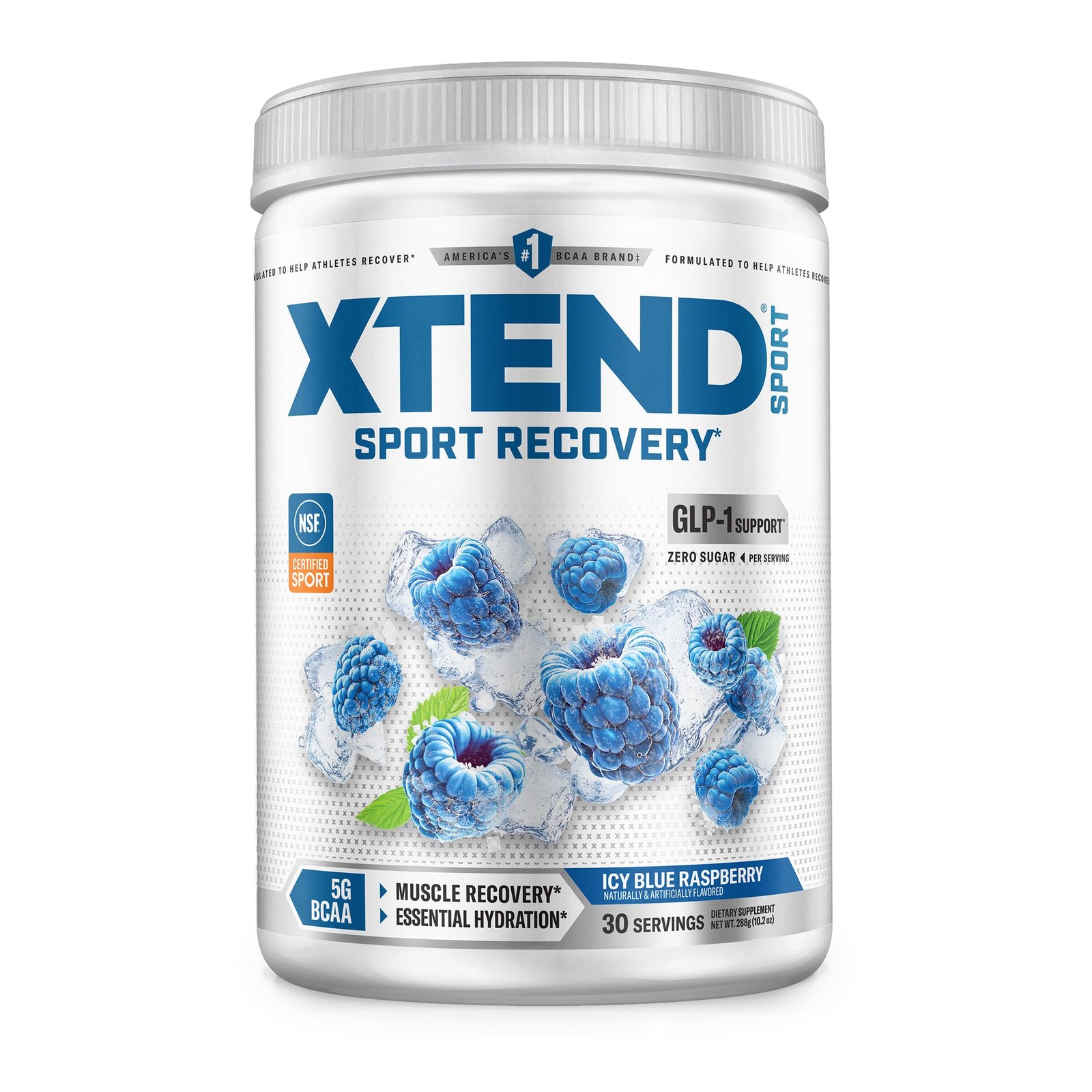 Sport BCAA Blue Raspberry Ice – Electrolyte for Recovery & Hydration with Ami…