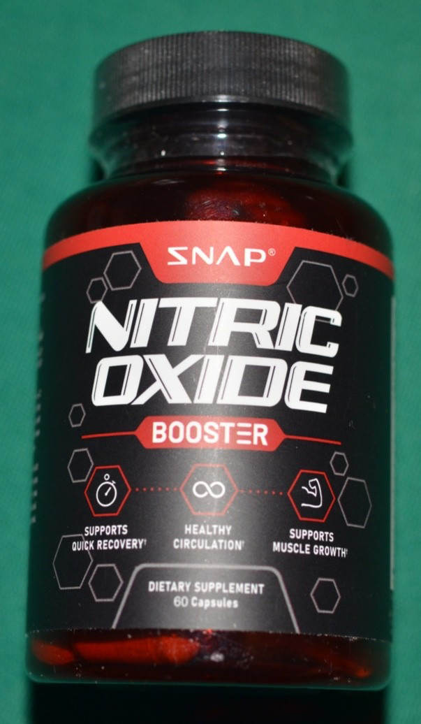SNAP Supplements Nitric Oxide Booster for Men & Women, L-Citrulline + Exp. 3/28